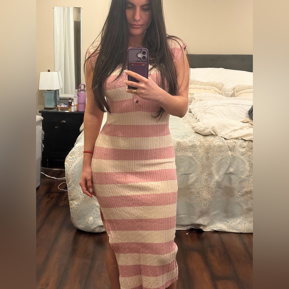 Knitted bodycon dress